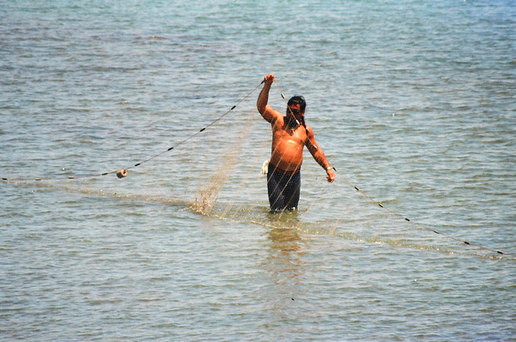 Guamanian Native Fisherman